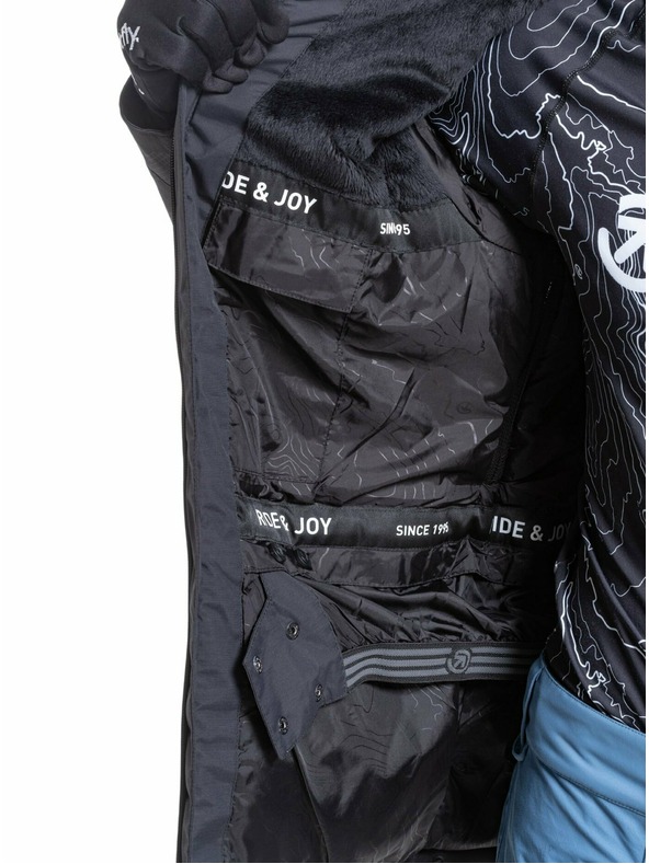 Meatfly Meatfly pánska SNB & SKI bunda Manifold Beet Red/Slate Blue