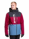 Meatfly Meatfly pánska SNB & SKI bunda Manifold Beet Red/Slate Blue