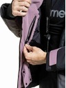 Meatfly Meatfly pánska SNB & SKI bunda Shader Gray Dark / Orchid