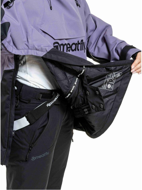 Meatfly Meatfly unisex SNB & SKI bunda Maddie Purple Light / Hb Blue