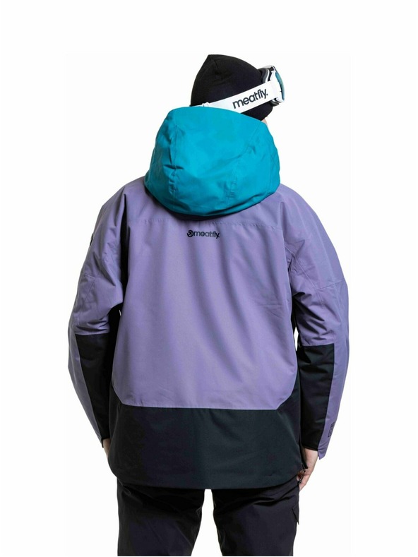 Meatfly Meatfly unisex SNB & SKI bunda Maddie Purple Light / Hb Blue
