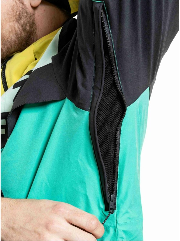 Meatfly Meatfly pánska SNB & SKI bunda Zenith Columbia / Lime