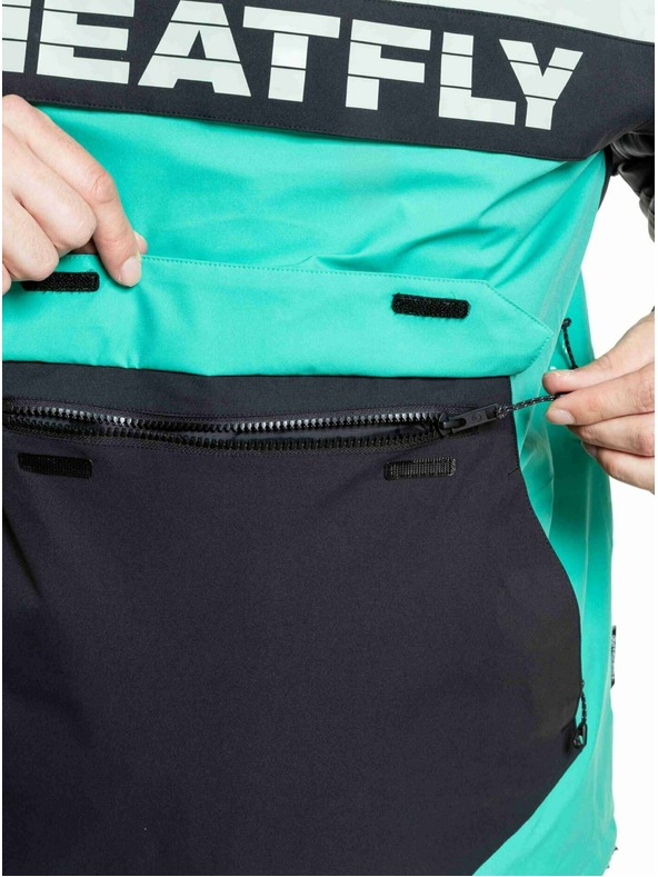 Meatfly Meatfly pánska SNB & SKI bunda Zenith Columbia / Lime