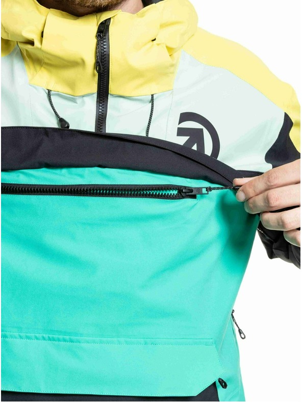 Meatfly Meatfly pánska SNB & SKI bunda Zenith Columbia / Lime