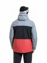 Meatfly Meatfly pánska SNB & SKI bunda Manifold Silver / Red