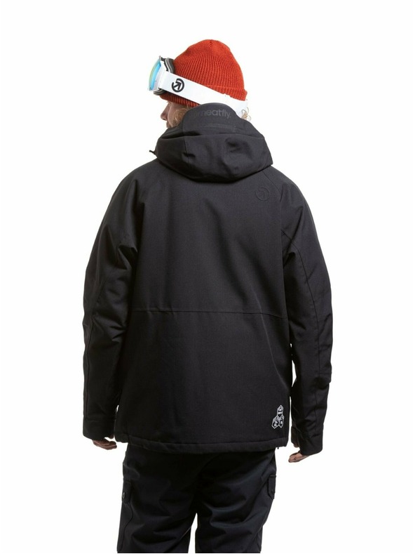 Meatfly Meatfly pánska SNB & SKI bunda Vertigo Black