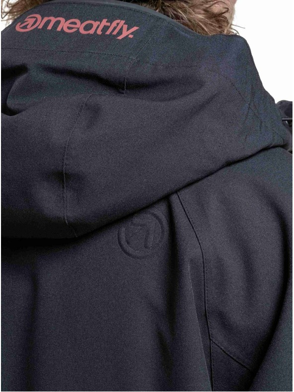 Meatfly Meatfly pánska SNB & SKI bunda Vertigo Merlot / Black