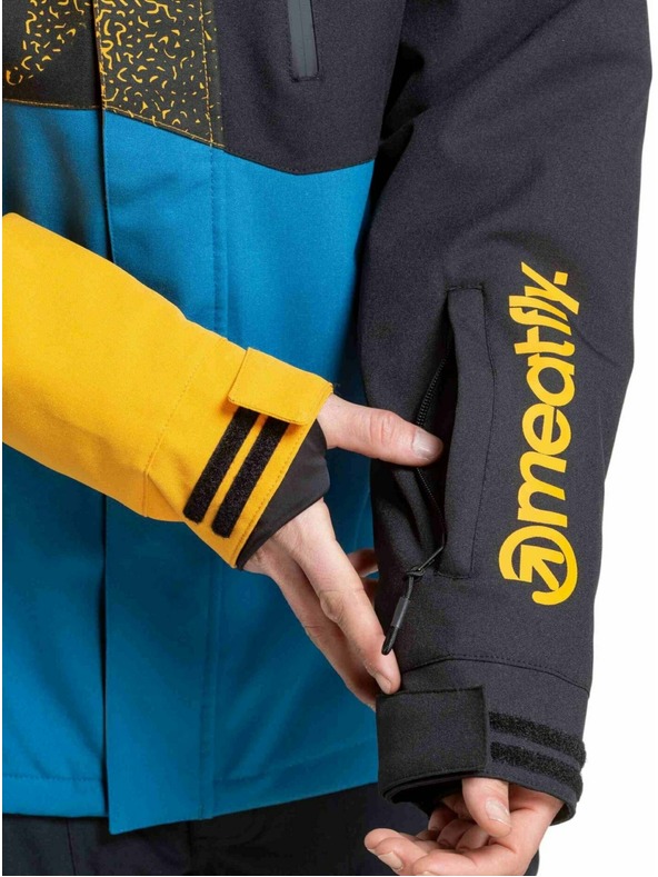 Meatfly Meatfly pánska SNB & SKI bunda Shader Sunflower / Blue