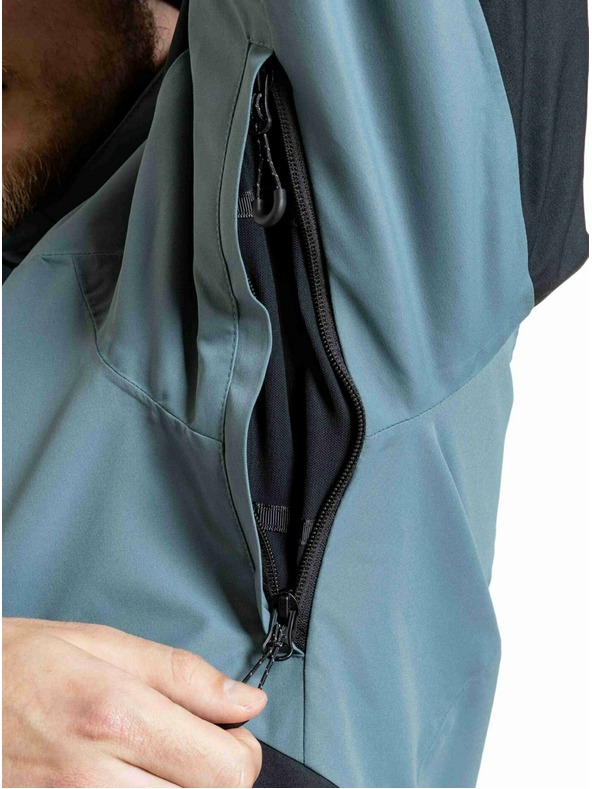 Meatfly Meatfly pánska SNB & SKI bunda Shader Blue Sea / Silver