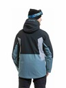 Meatfly Meatfly pánska SNB & SKI bunda Cronos Black / Blue Sea