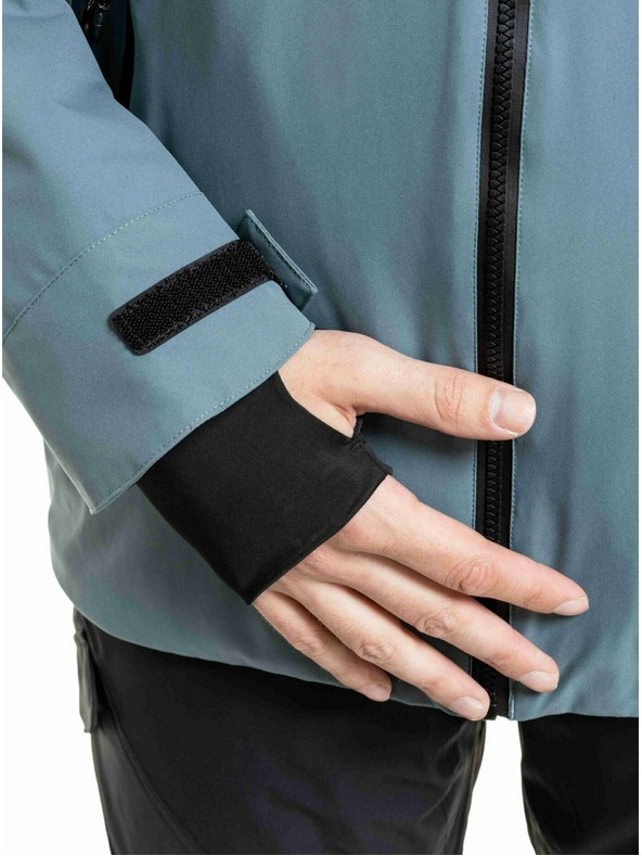 Meatfly Meatfly pánska SNB & SKI bunda Cronos Black / Blue Sea