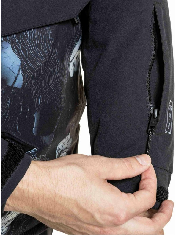 Meatfly Meatfly pánska SNB & SKI bunda Zenith Deep Lake / Black