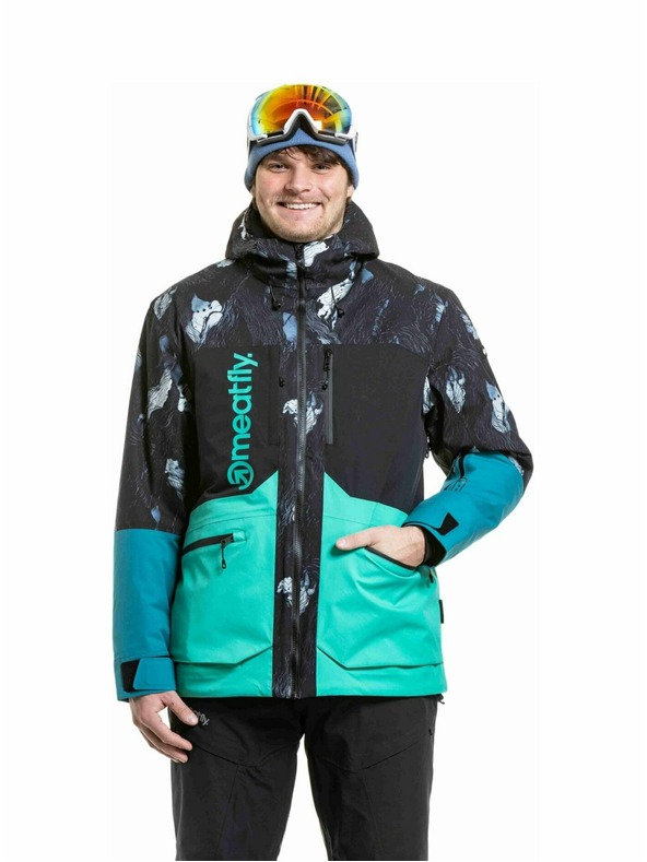 Meatfly Meatfly pánska SNB & SKI bunda Manifold Deep Lake