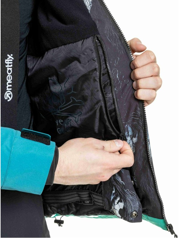 Meatfly Meatfly pánska SNB & SKI bunda Manifold Deep Lake