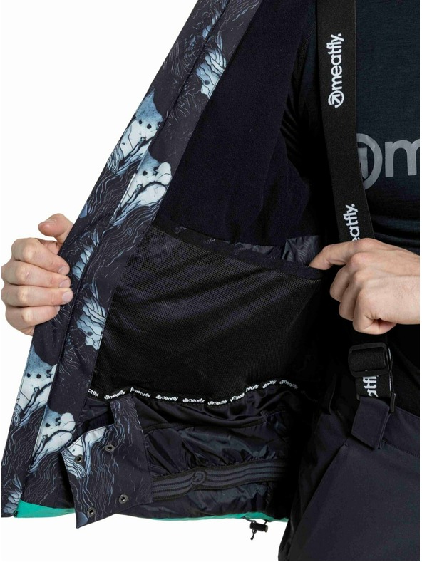 Meatfly Meatfly pánska SNB & SKI bunda Manifold Deep Lake