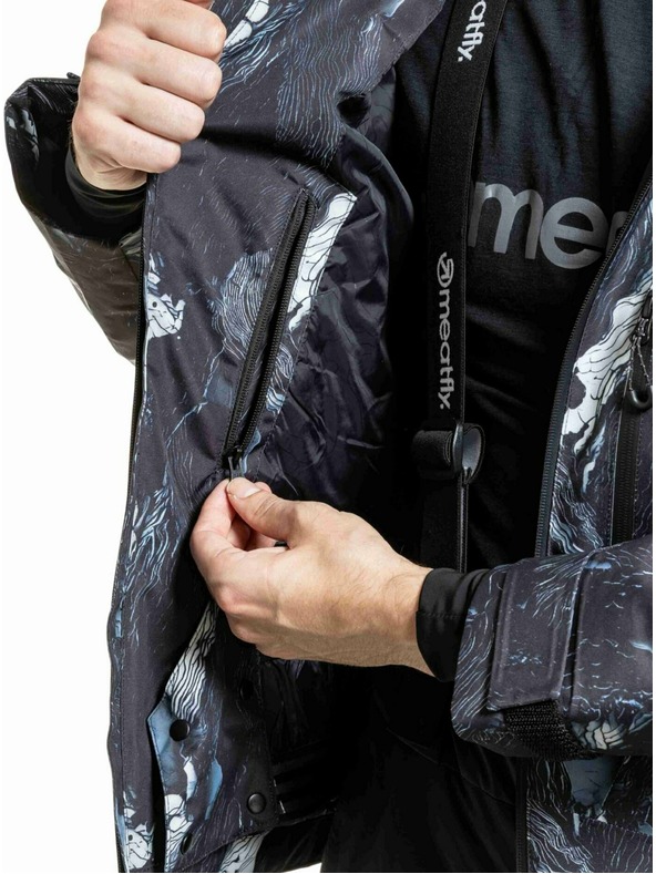 Meatfly Meatfly pánska SNB & SKI bunda Manifold Deep Lake