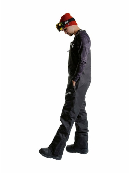 Meatfly Meatfly unisex SNB & SKI lacľové nohavice Kenny Black