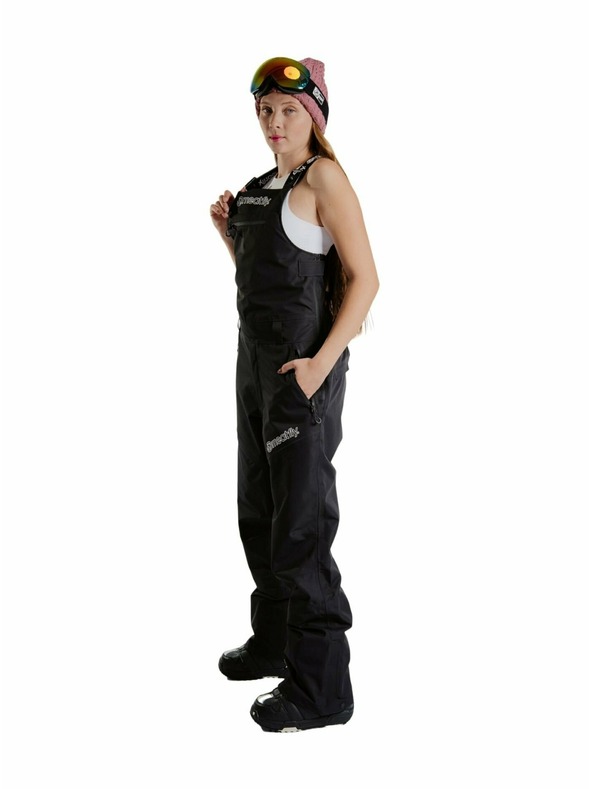 Meatfly Meatfly unisex SNB & SKI lacľové nohavice Kenny Black