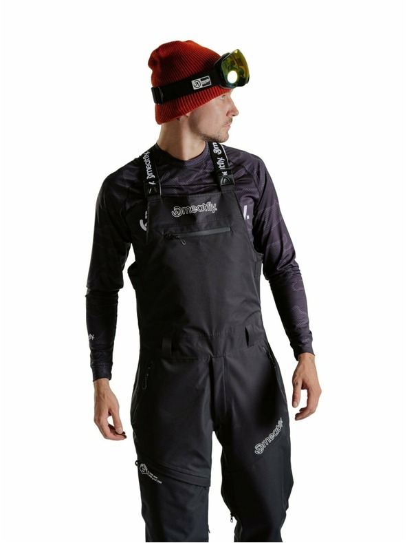 Meatfly Meatfly unisex SNB & SKI lacľové nohavice Kenny Black
