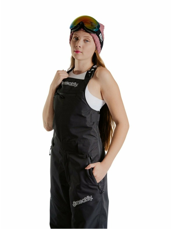 Meatfly Meatfly unisex SNB & SKI lacľové nohavice Kenny Black