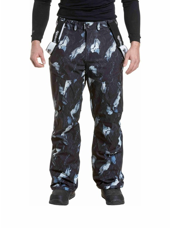 Meatfly Meatfly pánske SNB & SKI nohavice Bold Deep Lake