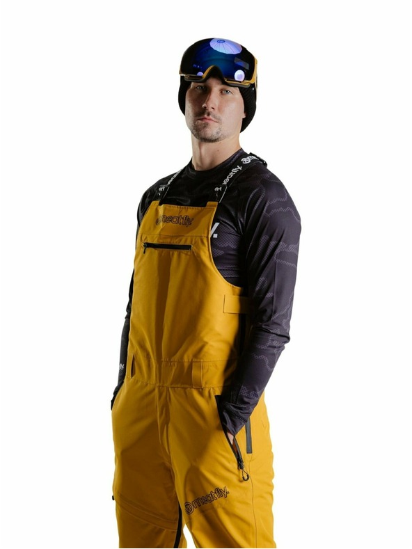 Meatfly Meatfly unisex SNB & SKI lacľové nohavice Kenny Chai Tea Latte