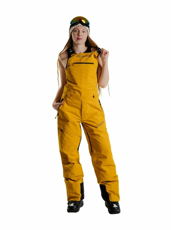 Meatfly Meatfly unisex SNB & SKI lacľové nohavice Kenny Chai Tea Latte