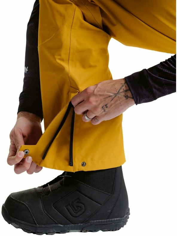 Meatfly Meatfly unisex SNB & SKI lacľové nohavice Kenny Chai Tea Latte