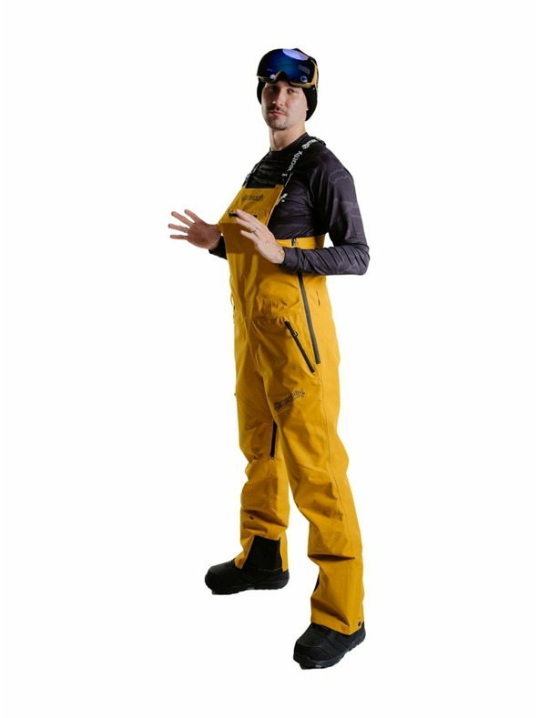 Meatfly Meatfly unisex SNB & SKI lacľové nohavice Kenny Chai Tea Latte