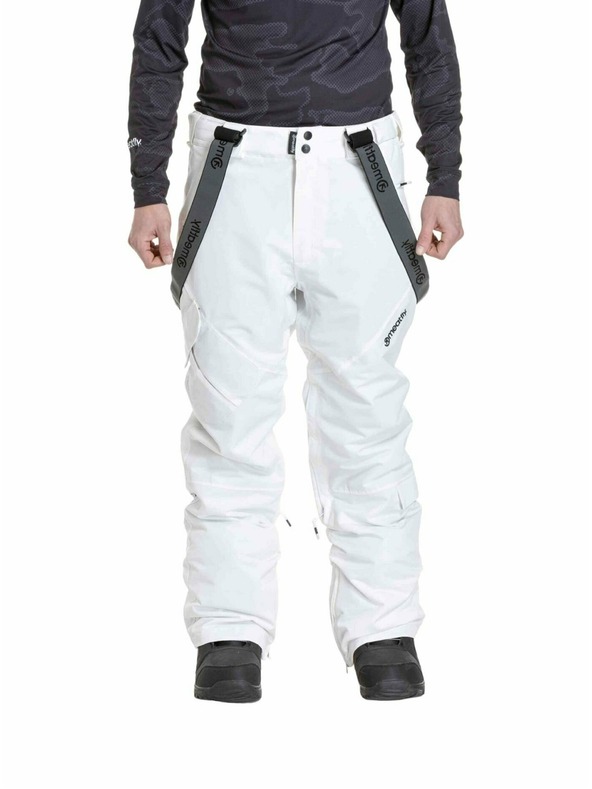 Meatfly Meatfly pánske SNB & SKI nohavice Ghost White