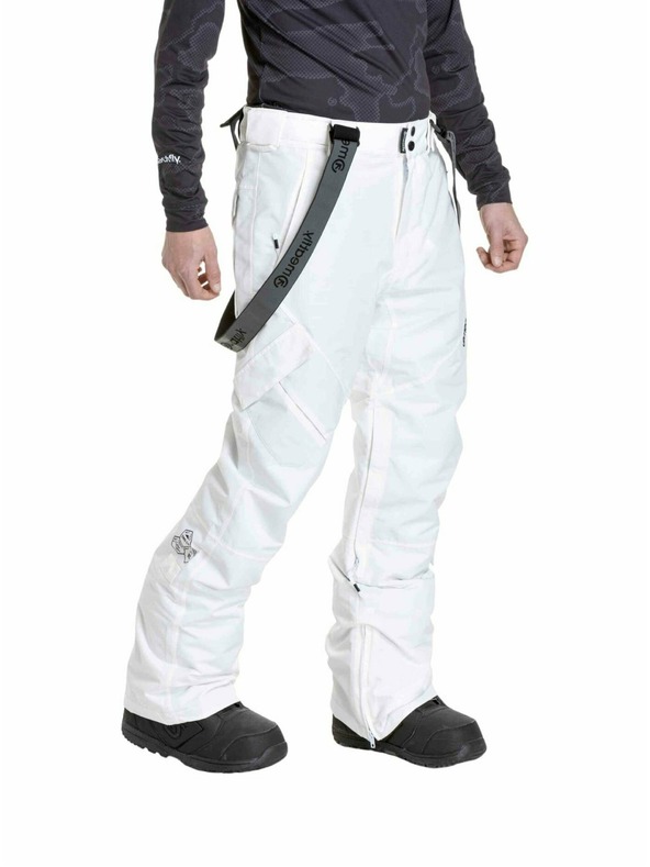 Meatfly Meatfly pánske SNB & SKI nohavice Ghost White