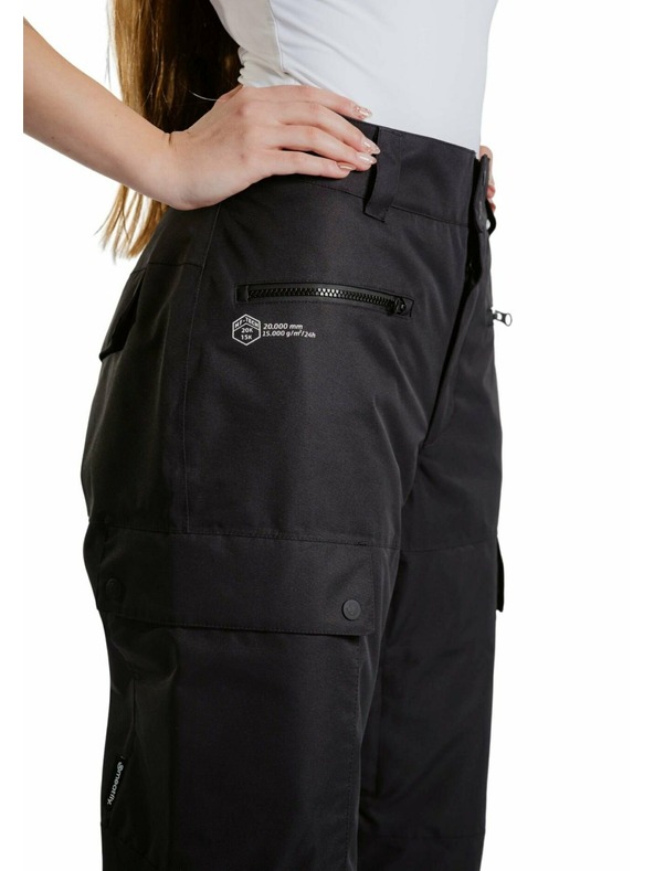 Meatfly Meatfly unisex SNB & SKI nohavice Andry Black