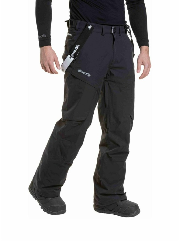 Meatfly Meatfly pánske SNB & SKI nohavice Bold Black