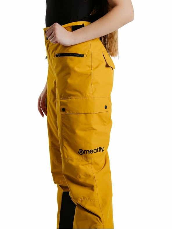 Meatfly Meatfly unisex SNB & SKI nohavice Andry Chai Tea Latte