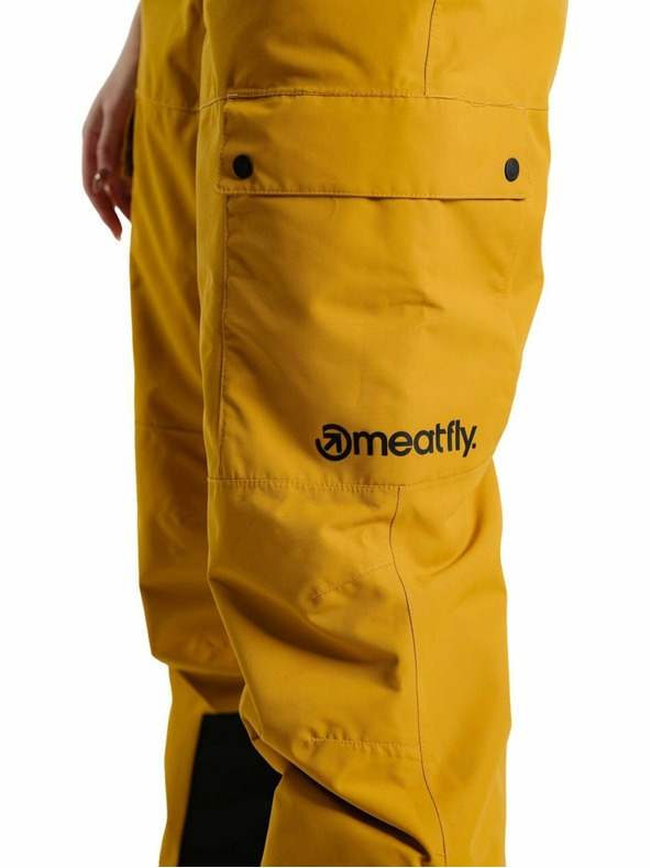 Meatfly Meatfly unisex SNB & SKI nohavice Andry Chai Tea Latte