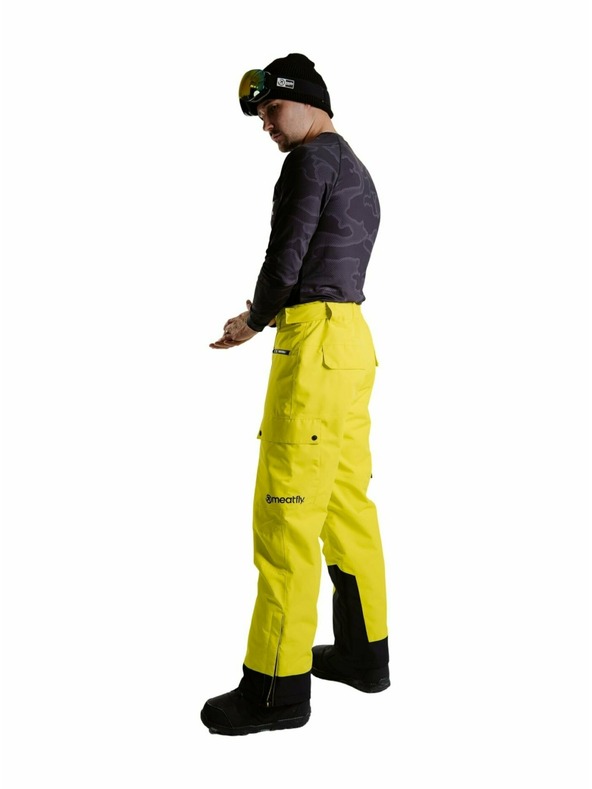 Meatfly Meatfly unisex SNB & SKI nohavice Andry Lime