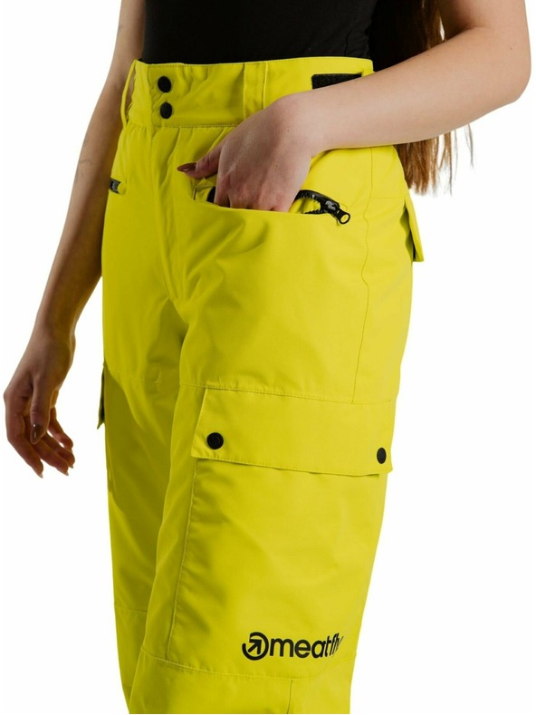 Meatfly Meatfly unisex SNB & SKI nohavice Andry Lime