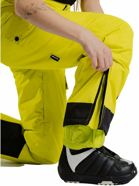 Meatfly Meatfly unisex SNB & SKI nohavice Andry Lime