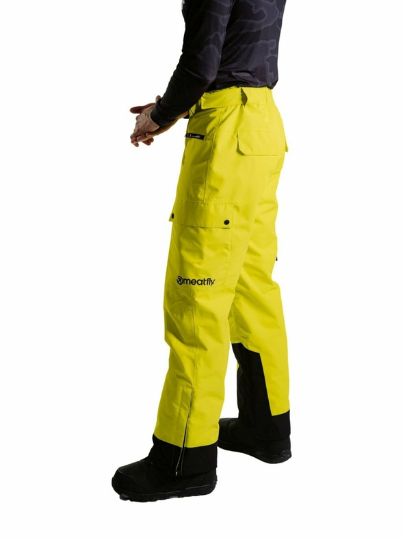 Meatfly Meatfly unisex SNB & SKI nohavice Andry Lime