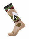 Meatfly Meatfly sNB & SKI ponožky Leeway Safari Mountains