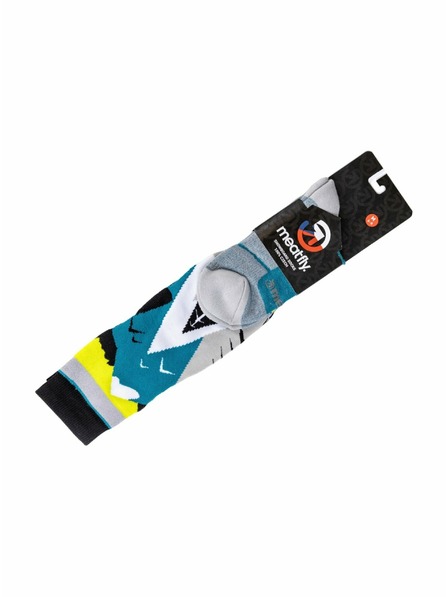 Meatfly Meatfly sNB & SKI ponožky Leeway Hb Blue Mountains