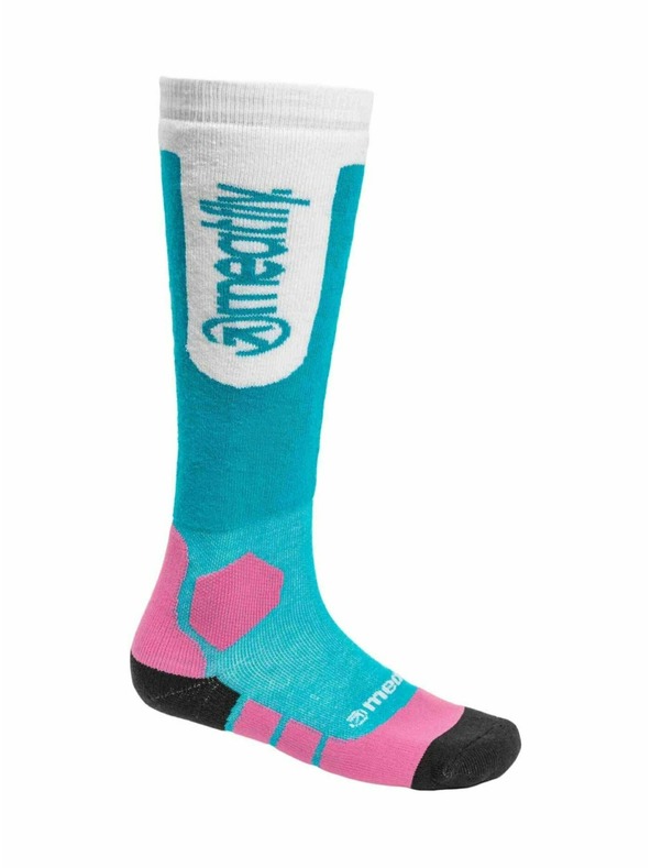 Meatfly Meatfly sNB & SKI ponožky Leeway Turquoise