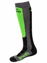 Meatfly Meatfly sNB & SKI ponožky Leeway Safety Green/Grey