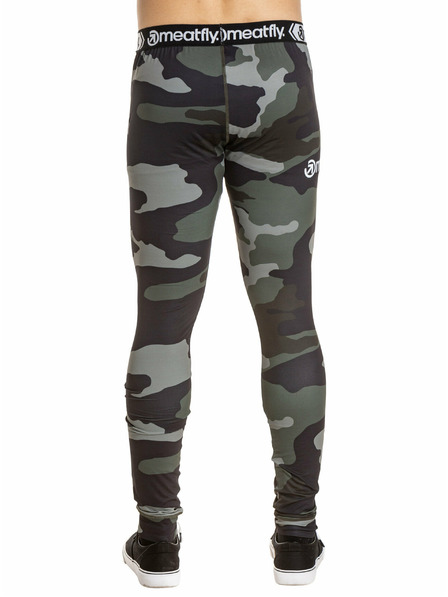 Meatfly Meatfly pánske termoaktívne nohavice Sloan Woodland