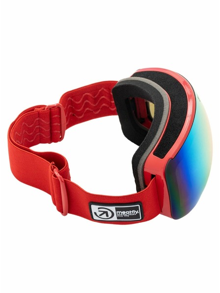 Meatfly Meatfly sNB & SKI okuliare Ekko XL Ferrari Red