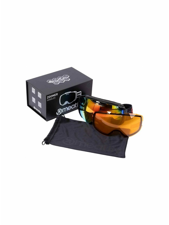 Meatfly Meatfly sNB & SKI okuliare Zoomer Morph Black