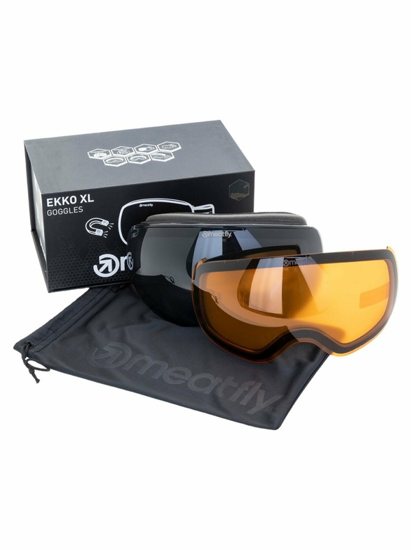 Meatfly Meatfly sNB & SKI okuliare Ekko XL Rampage Camo