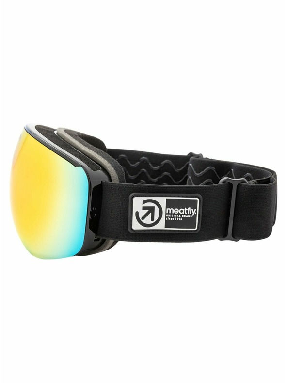 Meatfly Meatfly sNB & SKI okuliare Ekko S Black
