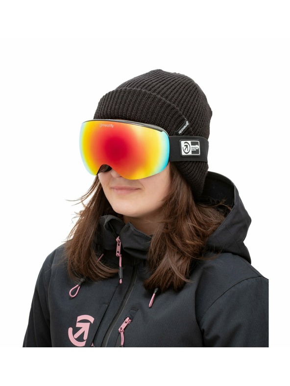 Meatfly Meatfly sNB & SKI okuliare Ekko S Black