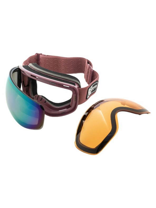 Meatfly Meatfly sNB & SKI okuliare Ekko S Dusty Rose